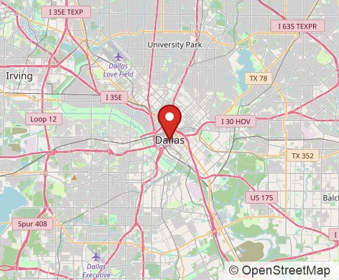 Map: Dallas, United States