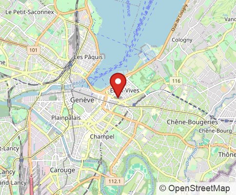 Map: 1207 Genève, Switzerland