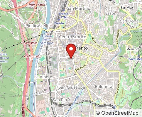 Map: 38122 Trento, Italy