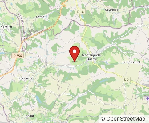 Map: 82150 Montaigu de Quercy, France