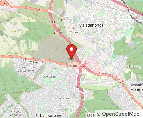 Map: 28222 Majadahonda, Spain