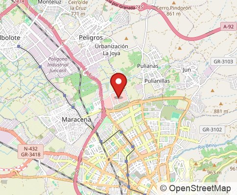 Map: 18197 Pulianas, Spain