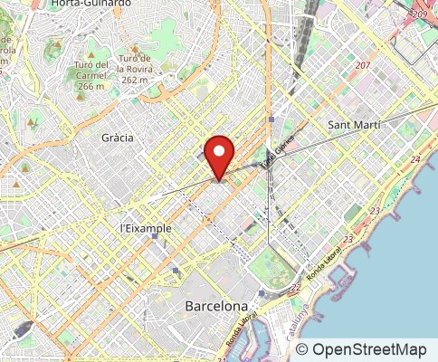 Map: 08013 Barcelona, Spain