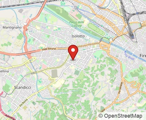 Map: 50143 Firenze, Italy