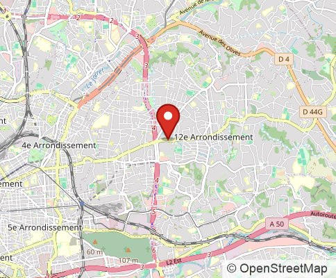 Map: 13012 Marseille, France