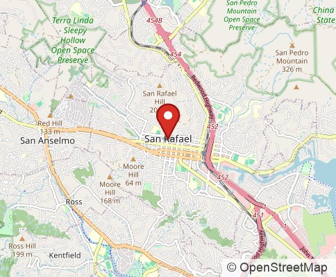 Map: San Rafael, CA 94903, United States