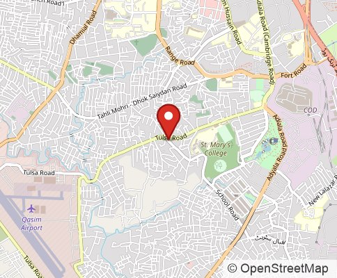 Map: 46000  Rawalpindi Cantt., Pakistan