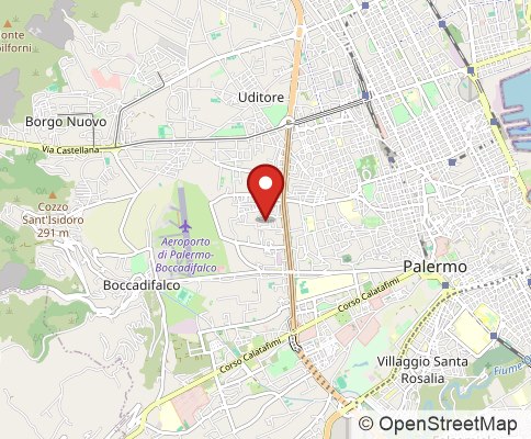Map: 90135 Palermo, Italy