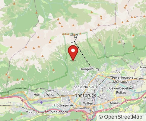 Map: 6020 Innsbruck, Austria