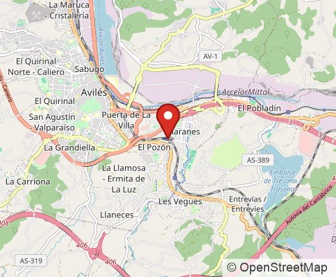 Map: 33400 Avilés, Spain