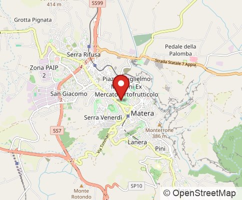 Map: 75100 Matera, Italy