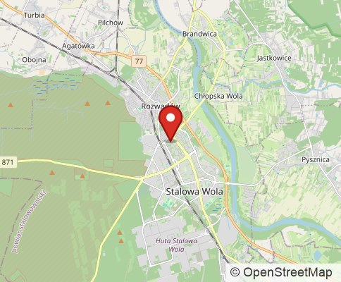 Map: 37-450 Stalowa Wola, Poland