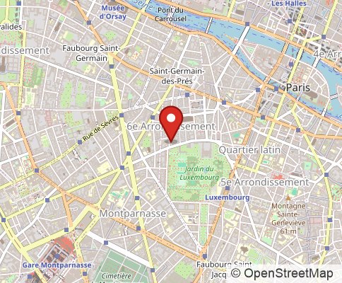 Map: 75006 PARIS, France