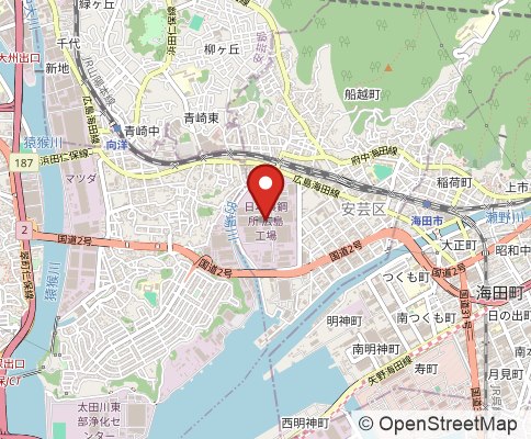 Map: Hiroshimashi, Hiroshima Prefecture 736-0, Japan