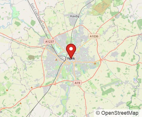 Map: York, YO10 4AD, United Kingdom