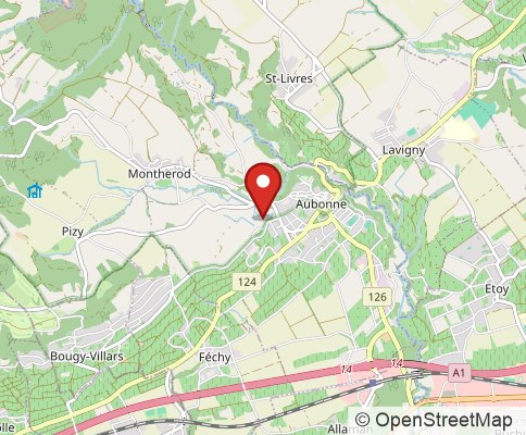 Map: 1170 Aubonne, Switzerland