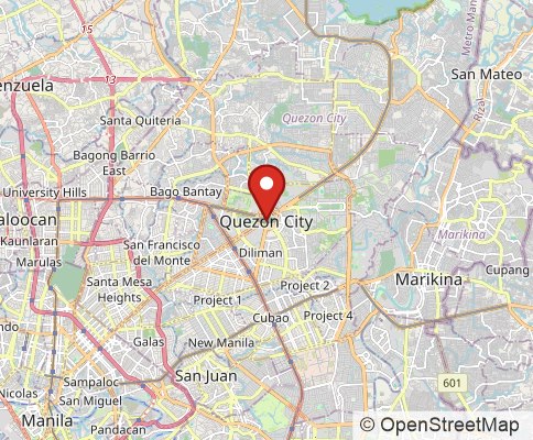 Map: 1101-Quezon City, Philippines