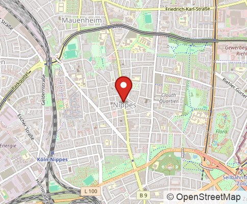 Map: 50733 Cologne, Germany