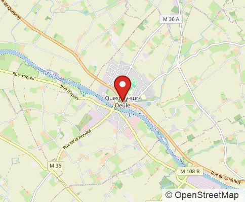 Map: 59890 Quesnoy-sur-Deûle, France