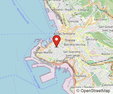 Map: 34124 Trieste, Italy
