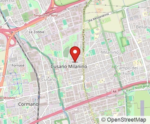 Map: Cusano Milanino, Italy