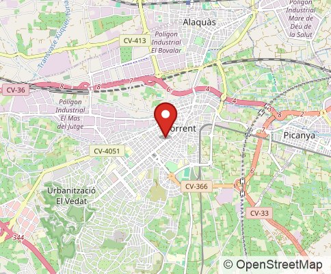 Map: 46900 Torrent, Spain
