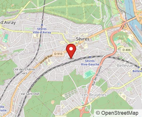Map: 92310 Sèvres, France