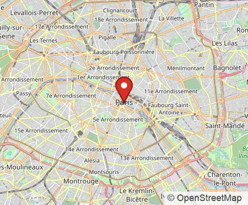 Map: Paris, France