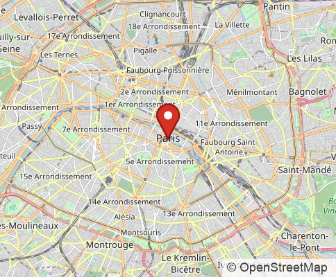 Map: - Paris, France