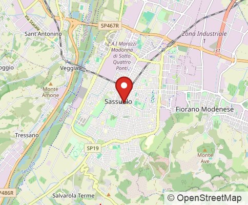 Map: 41049 SASSUOLO (MO), Italy