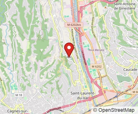 Map: 06700 Saint Laurent du Var, France
