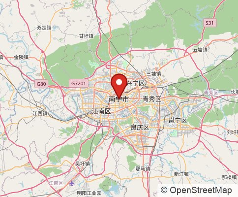 Map: Nanning 530001, China