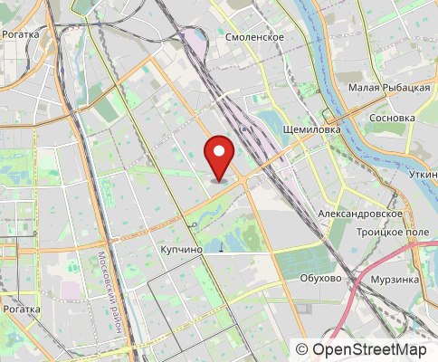 Map: 192241 Saint-Petersburg, Russian Federation
