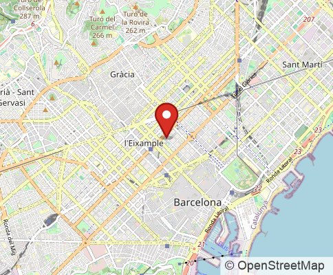 Map: 08009, Spain