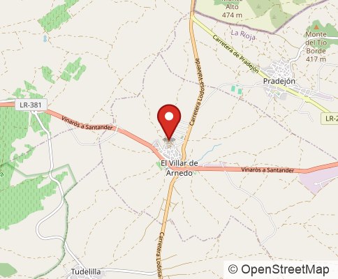 Map: 26511 Villar de Arnedo, Spain