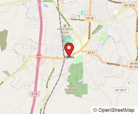 Map: Berea, KY 40403, United States