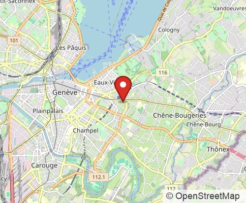 Map: 1208 Genève, Switzerland