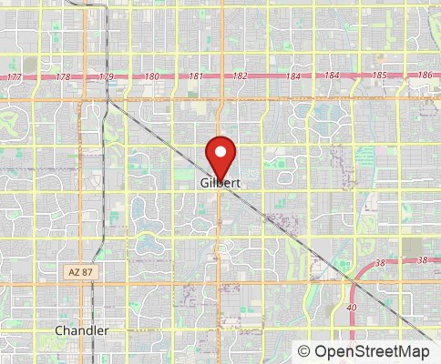 Map: Gilbert, AZ 85297, United States