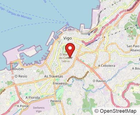 Map: 36203 Vigo (Pontevedra), Spain