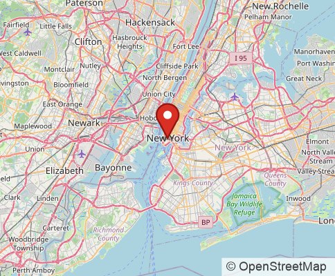 Map: NYC, United States