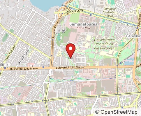 Map: 060797 Bucharest, Romania