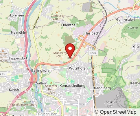 Map: 93057 Regensburg, Germany