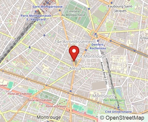 Map: 75014 Paris, France