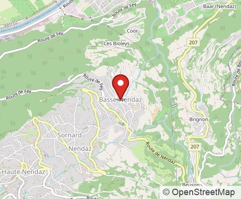 Map: 1996 Basse-Nendaz, Switzerland
