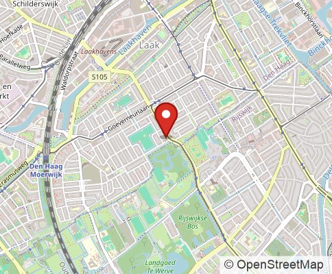 Map: 2522 LL The Hague, Netherlands