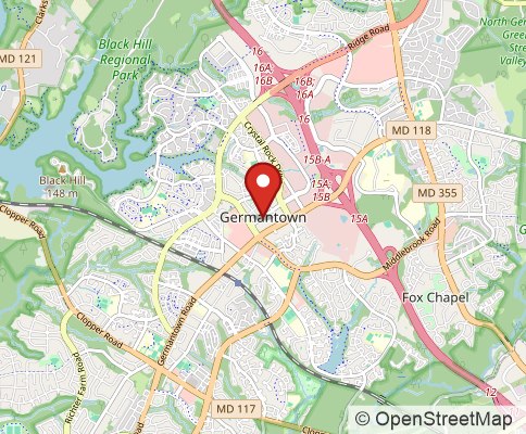 Map: 20874, Germantown, United States