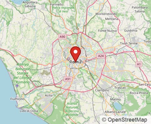 Map: Roma, Italy