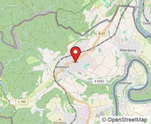 Map: 79798 Jestetten, Germany
