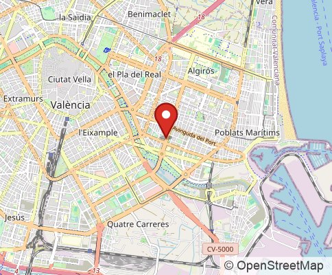 Map: 46023, Valencia, Spain