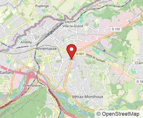 Map: 74100, France